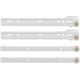  Klizač za ladice 2 pcs Bijelo 250 mm Čelik | shoptok.hr