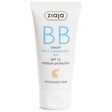 Ziaja BB krema za mastno/mešano kožo - BB Cream For Oily & Combination Skin - Dark/Peach Tone | Shoptok.si