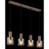 Globo 54318-4H - Luster na sajli WALTON 4xE27/40W/230V | Eponuda.com