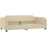 vidaXL dnevni krevet na razvlačenje s ladicama krem 90x200 cm tkanina | shoptok.hr
