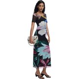 Desigual cvetna maxi haljina Cene