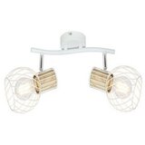 Globo Stropna svjetiljka Luise (40 W, D x Š x V: 29,6 x 23 x 18,5 cm, Bijele boje, E27, 2 Kom.) Cijene