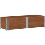  Vrtna sadilica smeđa 150x50 cm od masivne borovine | Eponuda.com