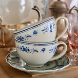 Costa Nova Modra/bež skodelica iz kamenine 260 ml Vila – | Shoptok.si