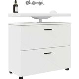 vidaXL Kupaonski ormar Bijelo 76.5 x 35 x 64 cm Konstruirano drvo | shoptok.hr