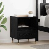  Noćni ormar 2 pcs Crni hrast 40 x 35 x 50 cm Konstruirano drvo Cijene