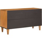 vidaXL TV ormar Svjetlosmeđa 80 x 33 x 46 cm masivno drvo manga | shoptok.hr
