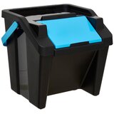 Five kanta za smeće i sortiranje set 3/1 30 l 38.2 x 37.6 x 53 cm PP, crna Cijene