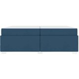  Krevetna konstrukcija Ostalo Plava 200 x 200 cm tkanina | shoptok.hr