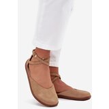 Zazoo Suede Ballet Flats Women Barefoot With Straps | Shoptok.si