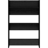 vidaXL ormarići za cipele na zidu 2 pcs crni hrast 60 x 18 x 60 cm | shoptok.hr