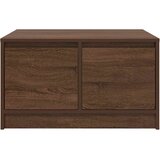  Stol za kavu s ladicama smeđi hrast 70,5x70x40 cm | Eponuda.com