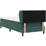  Krevet s opruga kutije Tamnozelena 100 x 200 cm Baršun | shoptok.hr