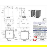 Hammond Electronics 1554WGY Univerzalno kućište ABS Siva 1 ST | Eponuda.ba