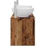  Set ormarića za kupaonicu 3 kom. Staro drvo 49,5 x 44,5 x 65 cm | shoptok.hr