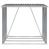  Vrtna ostava za drva od pocinčanog čelika 163 x 83 x 154 cm siva | Eponuda.ba