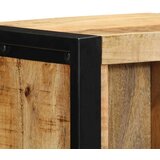  Noćni ormar s policom Smeđa 40 x 30 x 80 cm Čvrsto drvo manga | shoptok.hr