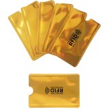 IZMAEL Zaštitna torbica za RFID karticu - Zlatna | shoptok.hr