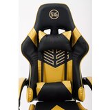 S1G gejmerska stolica - zlatna | ePonuda.com