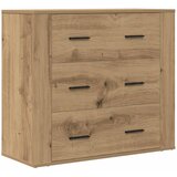 Maison Chic Komoda - Predalnik artisian hrast 80x33x70 cm inženirski les, (21721721) Cene