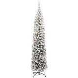 vidaXL Umestno božično drevo Zelena 210 cm PVC in Jeklo in Plastika | Shoptok.si