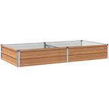  Povišeni vrtni krevet Drvena smeđa 160 x 80 x 24 cm | shoptok.hr