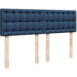 vidaXL Otomanski okvir kreveta s madracem plavi 140x200cm od tkanine | shoptok.hr