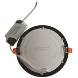  LED ugradno stropno svetlo GERD LED/12W/230V 4000K crno | Eponuda.com