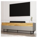 Hanah home tv polica sign grey oak