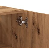 vidaXL Stenska omarica artisan hrast 60x31x60 cm inženirski les | Shoptok.si