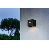 Retlux-LED Solarno zidno svetlo sa senzorom LED/1W/3,7V 1200 mAh IP44 crno | Eponuda.com