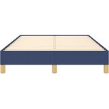 Okvir kreveta bez madraca plavi 120x190 cm od tkanine | shoptok.hr