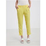 Camaieu Yellow Women's Trousers - Ladies | ePonuda.com