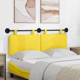  Viseće uzglavlje kreveta Svijetlo žuta Kordura tekstil | shoptok.hr
