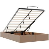 vidaXL Otomanski posteljni okvir brez vzmetnice kapučino 120x200 cm, (21610400) | Shoptok.si