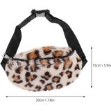 Venisymlis Cheetah Fanny Pcs Leopard Girls Boho For Girl Pcs -1Pc Leopard Design Torbica Za Okoli Pasu Plišasta Naprsna Torbica, (22070071) | Shoptok.si