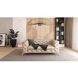 Ropez Bež baršunasti sofa 185 cm Chelsea – | shoptok.hr