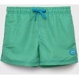 CMP Otroške kopalne kratke hlače zelena barva