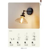  Redo 01-1026 - Zidna svetiljka SAVILLE 1xE27/42W/230V | Eponuda.com