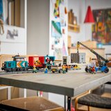 Lego LEGO® City - Pristaniški tovorni vlak z žerjavom in tovornjak (60509) | Shoptok.si