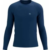Compressport TRAINING TSHIRT LS Muška majica za trening dugih rukava, plava, veličina