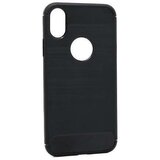  Maska silikon brushed za iphone x/xs/ crna Cene
