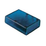 Hammond Electronics 1593QTBU-Ručno kućište, ABS plavo, prozirno, 112x66x28mm | Eponuda.ba