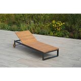 Gardenson Vrtni Ležalnik Santorin, Aluminij, Masivno | Shoptok.si
