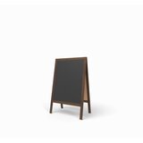  Lesena A-tabla za pisanje s kredo za gostinstvo M 94x60 cm | Shoptok.si