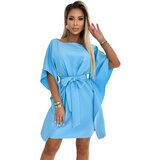 Numoco Butterfly dress with tie at the waist Cene