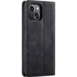 Futrola preklopna za iPhone 14, koža, crna – Flip Leather Phone Case iPhone 14