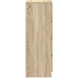 vidaXL Komoda sonoma hrast 37,5x35x99 cm inženirski les | Shoptok.si
