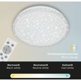 BRILO LED RGBW prigušiva plafonska svetiljka STARRY SKY LED/24W/230V + daljinski upravljač | Eponuda.com