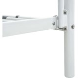 vidaXL Okvir za krevet na kat bijeli metalni 140 x 200 / 90 x 200 cm | shoptok.hr